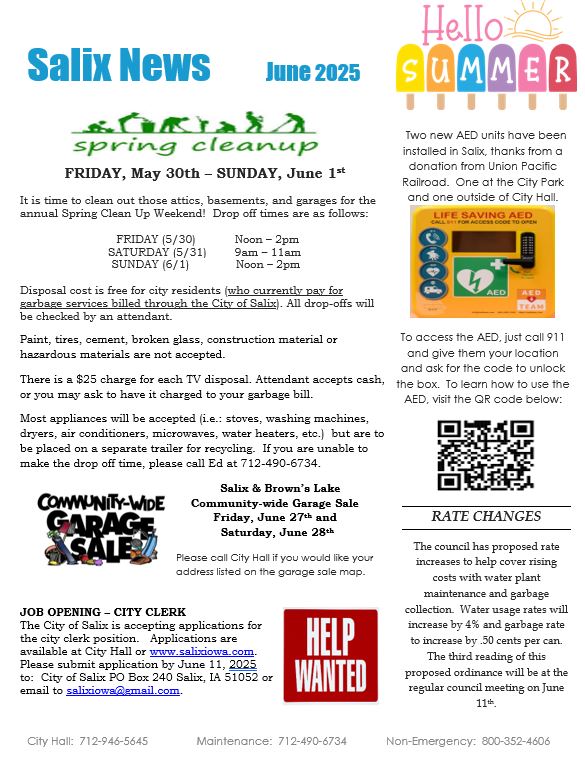 June Newsletter