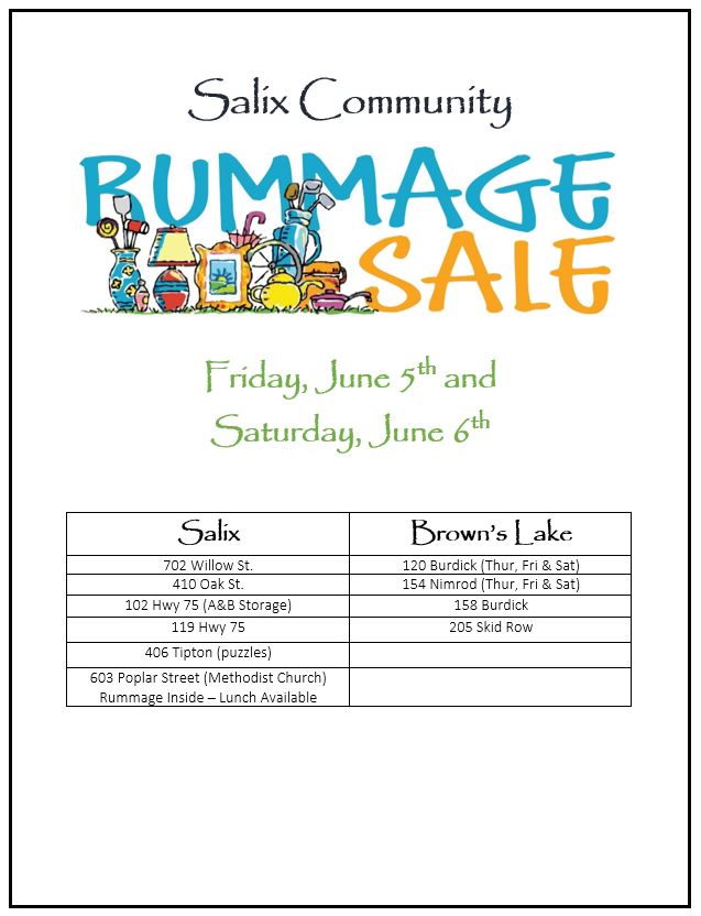 Rummage Listing