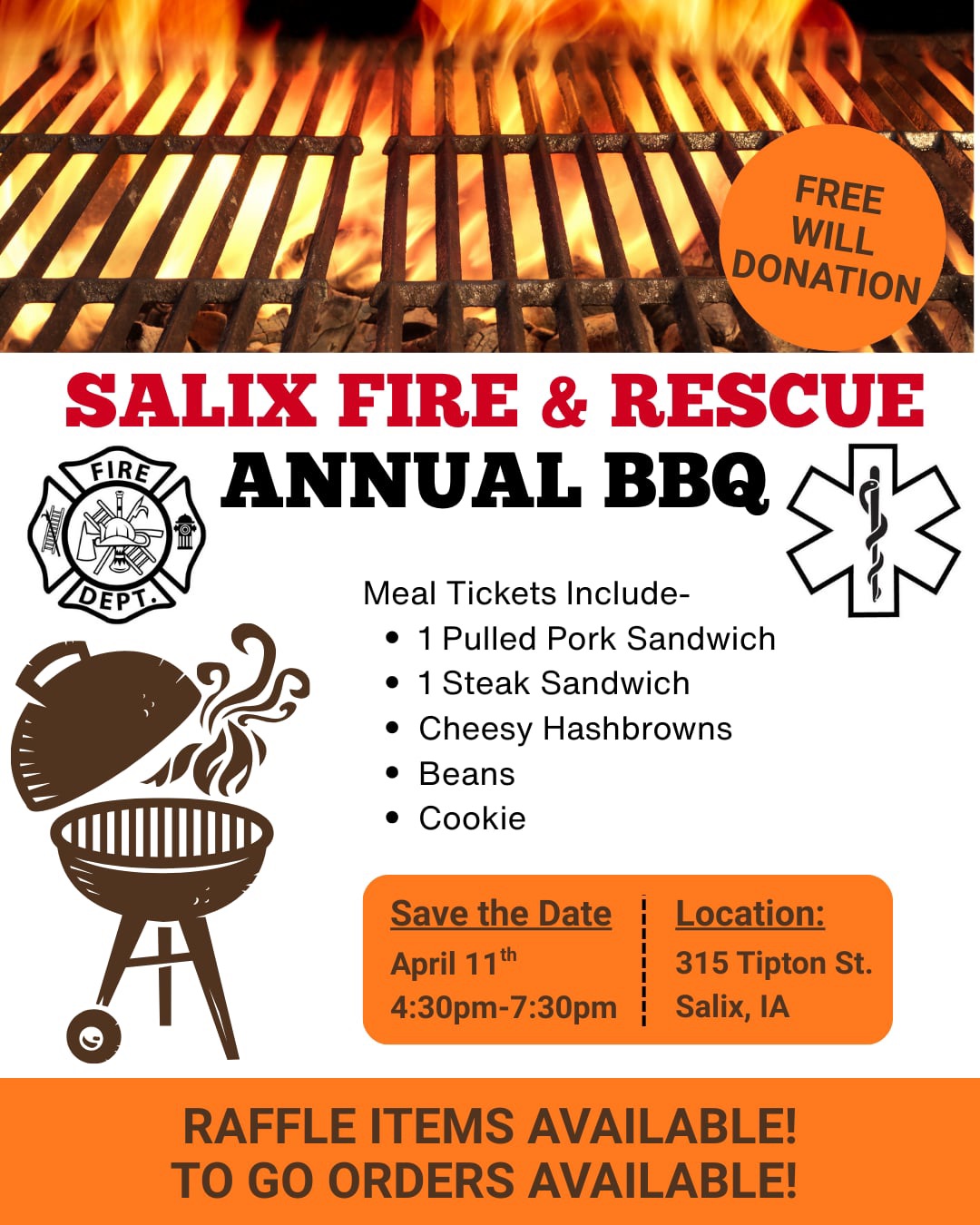 Salix FD BBQ Flyer